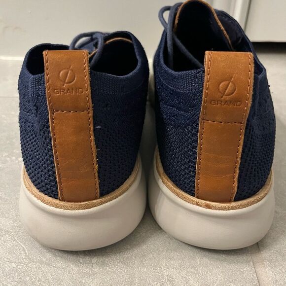 Cole Haan 2.ZEROGRAND Navy Shoes Size 11.5 - Picture 3 of 8
